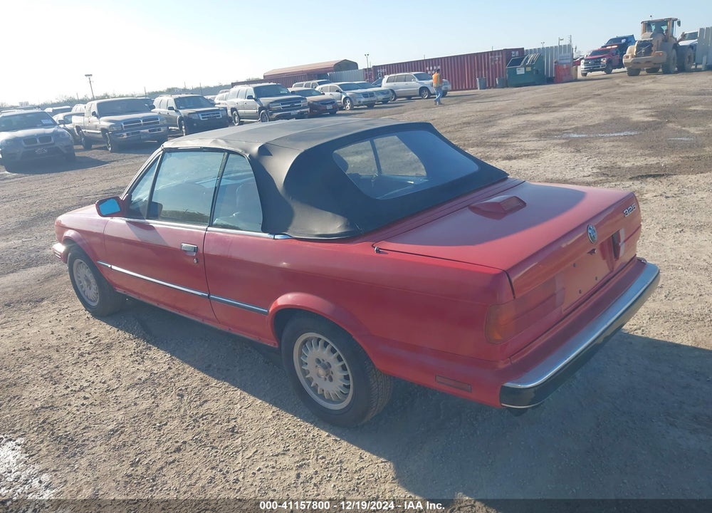 1988 BMW 325 I AUTOMATIC VIN: WBABB2304J8861692