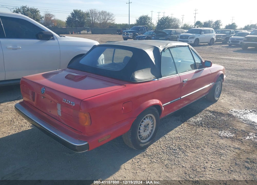 1988 BMW 325 I AUTOMATIC VIN: WBABB2304J8861692