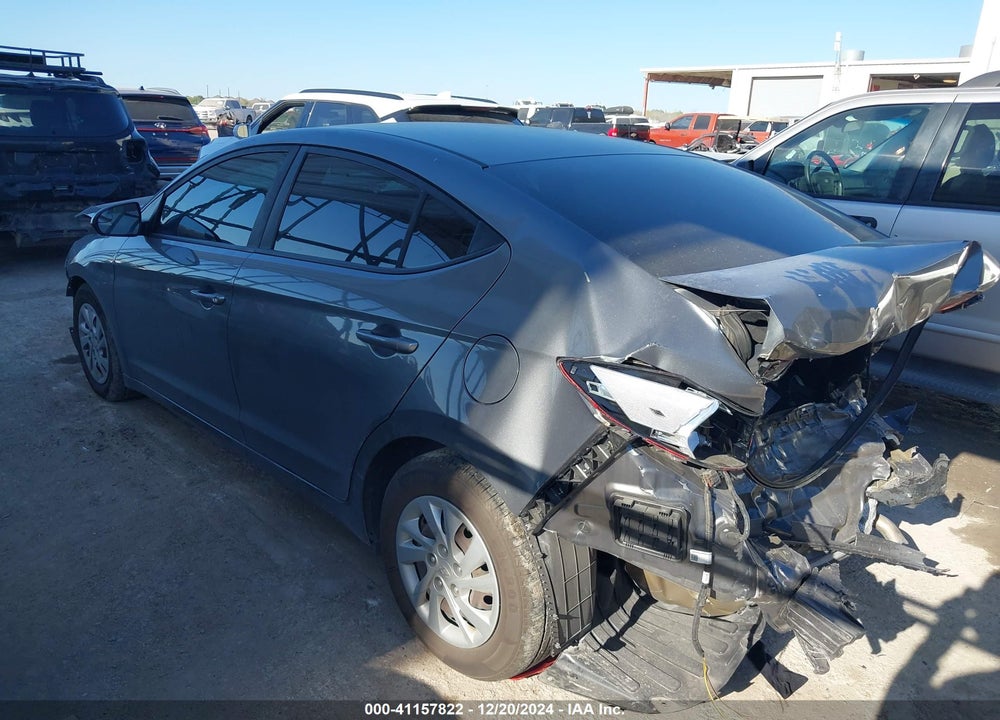 2019 HYUNDAI ELANTRA VIN: 5NPD74LF5KH494771