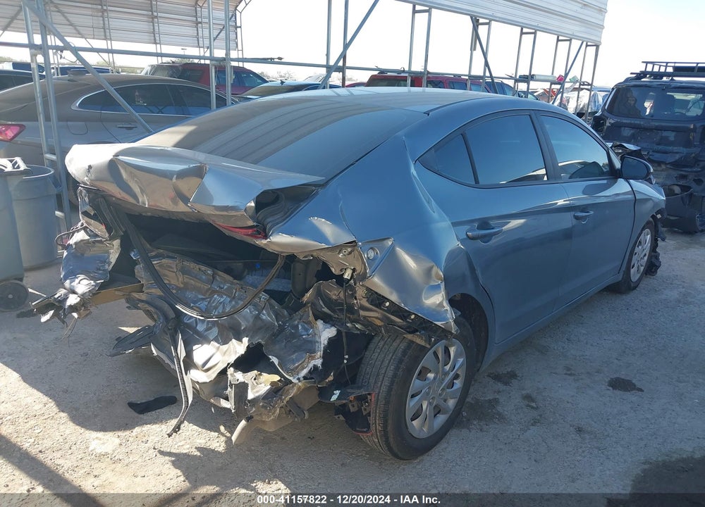 2019 HYUNDAI ELANTRA VIN: 5NPD74LF5KH494771