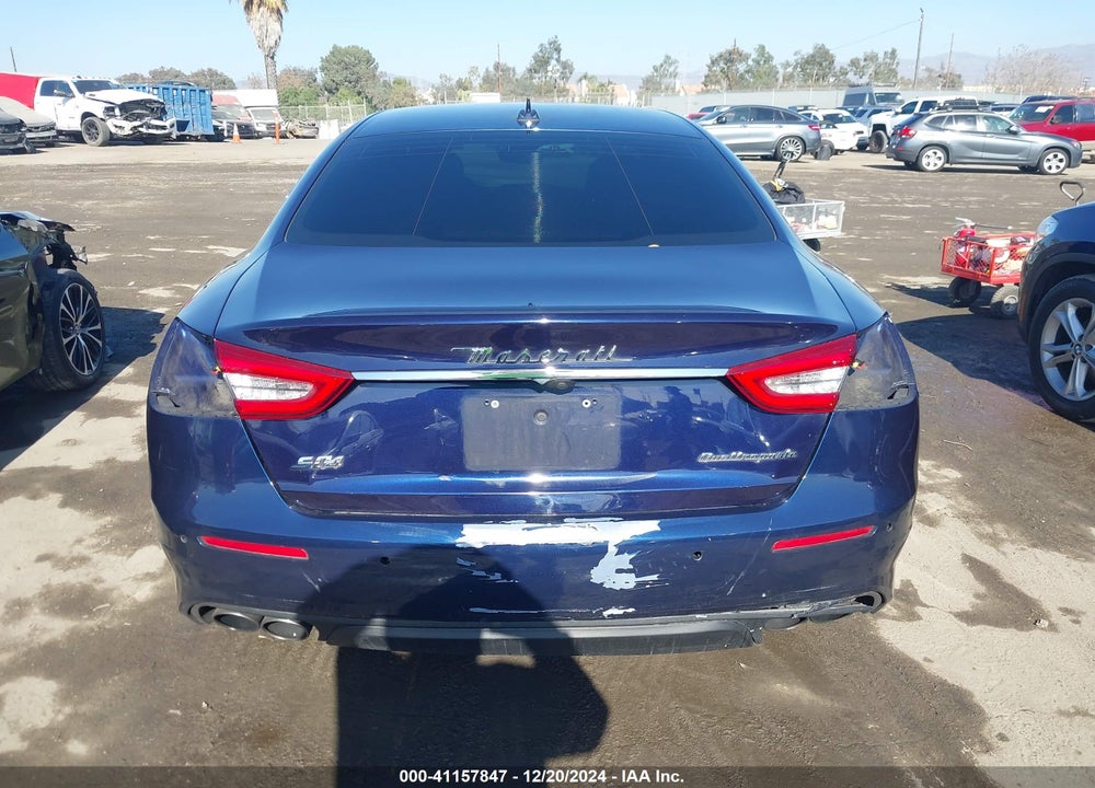 2019 MASERATI QUATTROPORTE S Q4 VIN: ZAM56YRA1K1335906