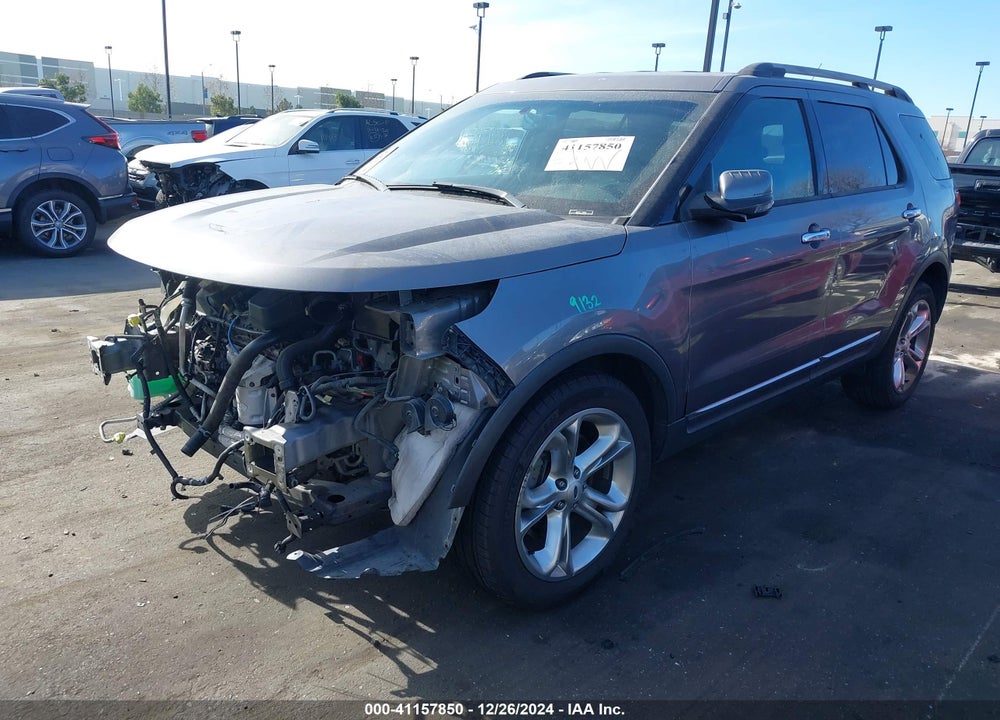2013 FORD EXPLORER LIMITED VIN: 1FM5K7F81DGB34353