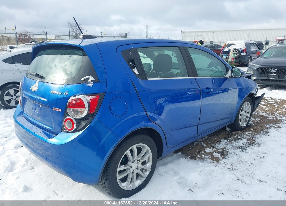 2016 CHEVROLET SONIC VIN: 1G1JC6SB7G4126946