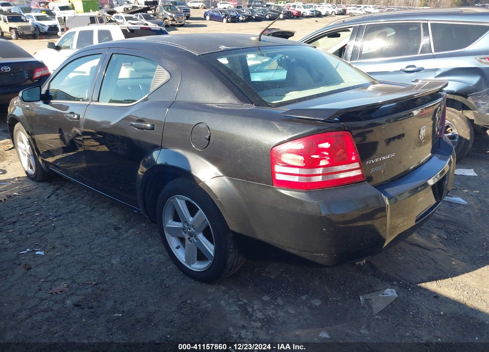2008 DODGE AVENGER SXT VIN: 1B3LC56R88N261318
