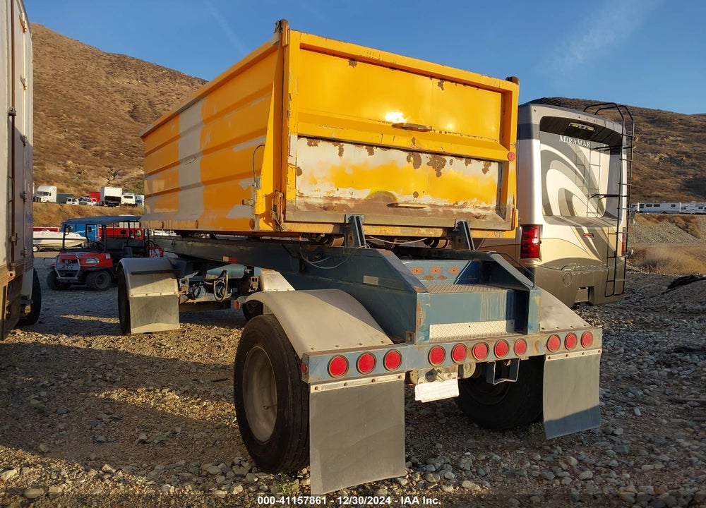 1986 TRAILER LIKEN TRANSFER DUMP VIN: 1E9R00008G1018032