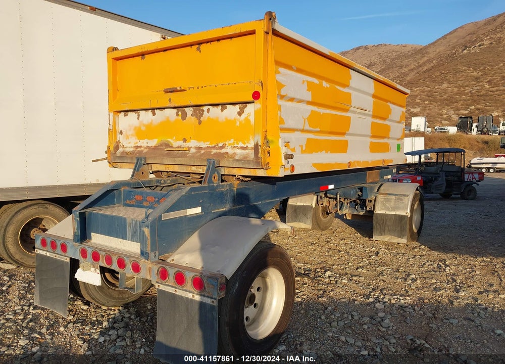 1986 TRAILER LIKEN TRANSFER DUMP VIN: 1E9R00008G1018032