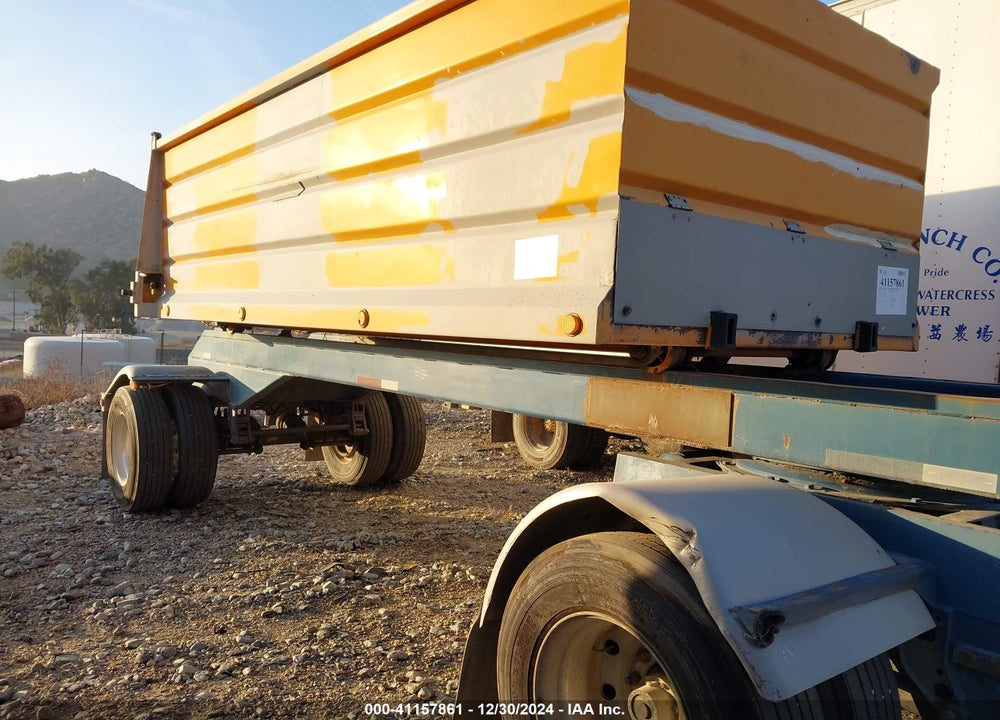 1986 TRAILER LIKEN TRANSFER DUMP VIN: 1E9R00008G1018032