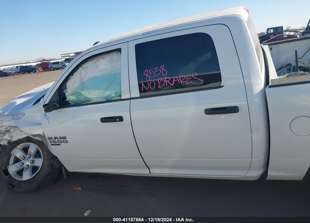 2021 RAM 1500 CLASSIC TRADESMAN 4X4 5'7 BOX VIN: 3C6RR7KG5MG707555
