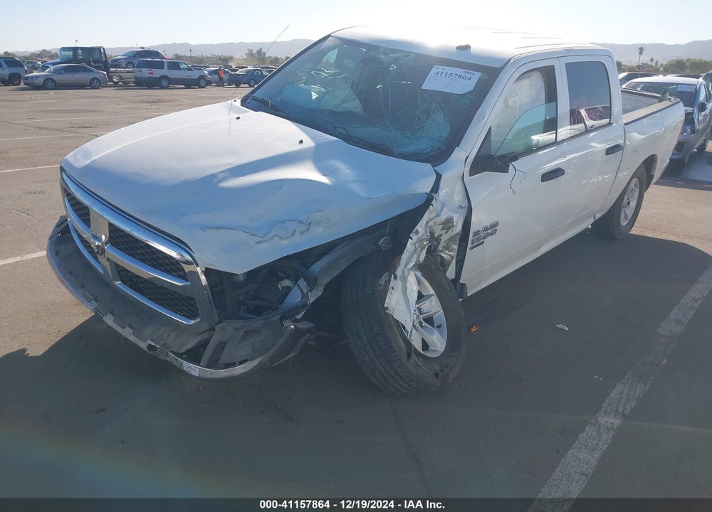 2021 RAM 1500 CLASSIC TRADESMAN 4X4 5'7 BOX VIN: 3C6RR7KG5MG707555