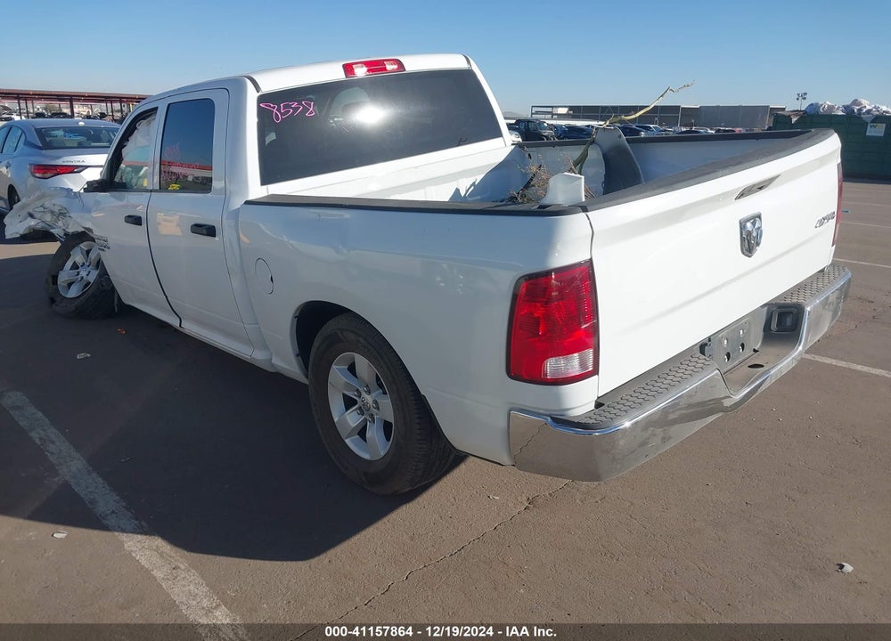 2021 RAM 1500 CLASSIC TRADESMAN 4X4 5'7 BOX VIN: 3C6RR7KG5MG707555