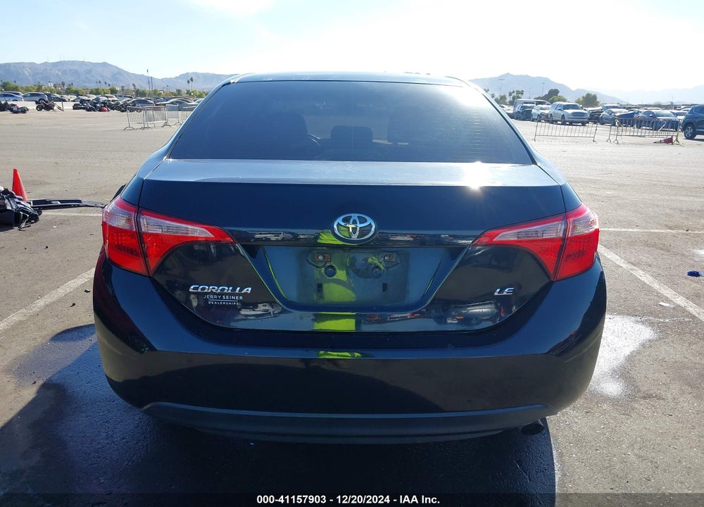 2019 TOYOTA COROLLA LE VIN: 5YFBURHE9KP908473