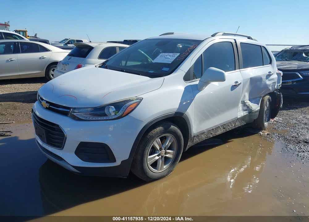 2018 CHEVROLET TRAX LT VIN: 3GNCJLSB9JL180536