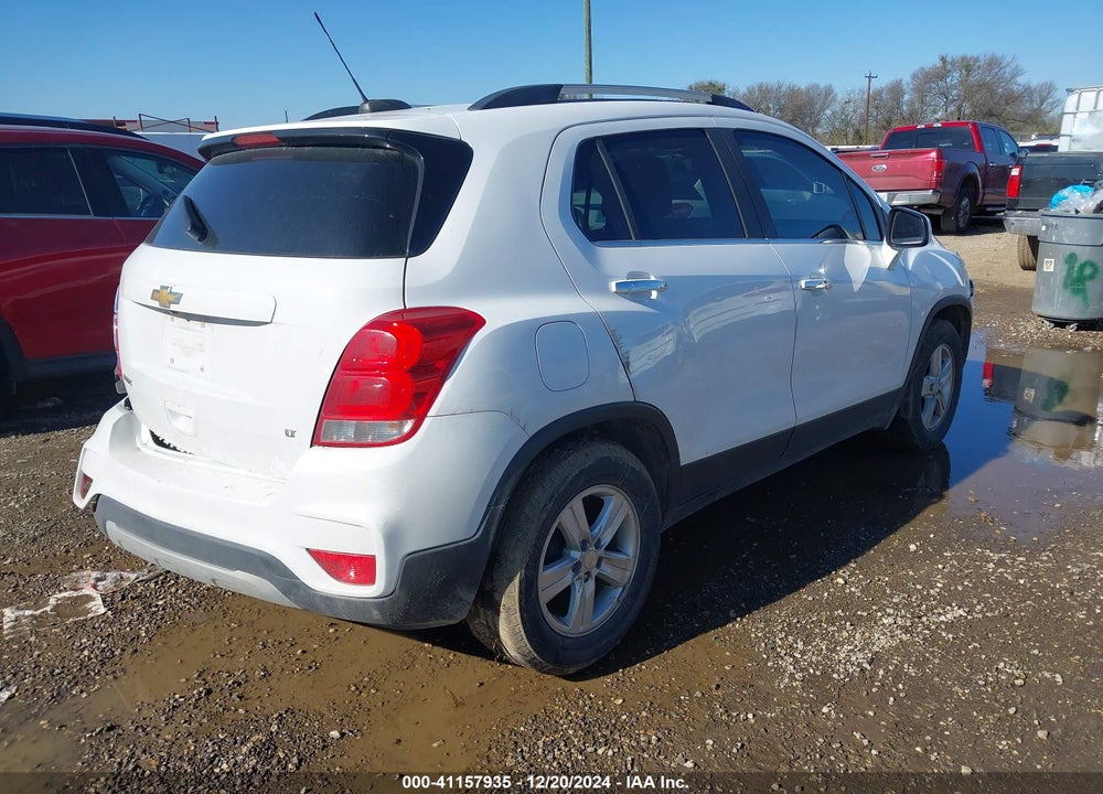 2018 CHEVROLET TRAX LT VIN: 3GNCJLSB9JL180536