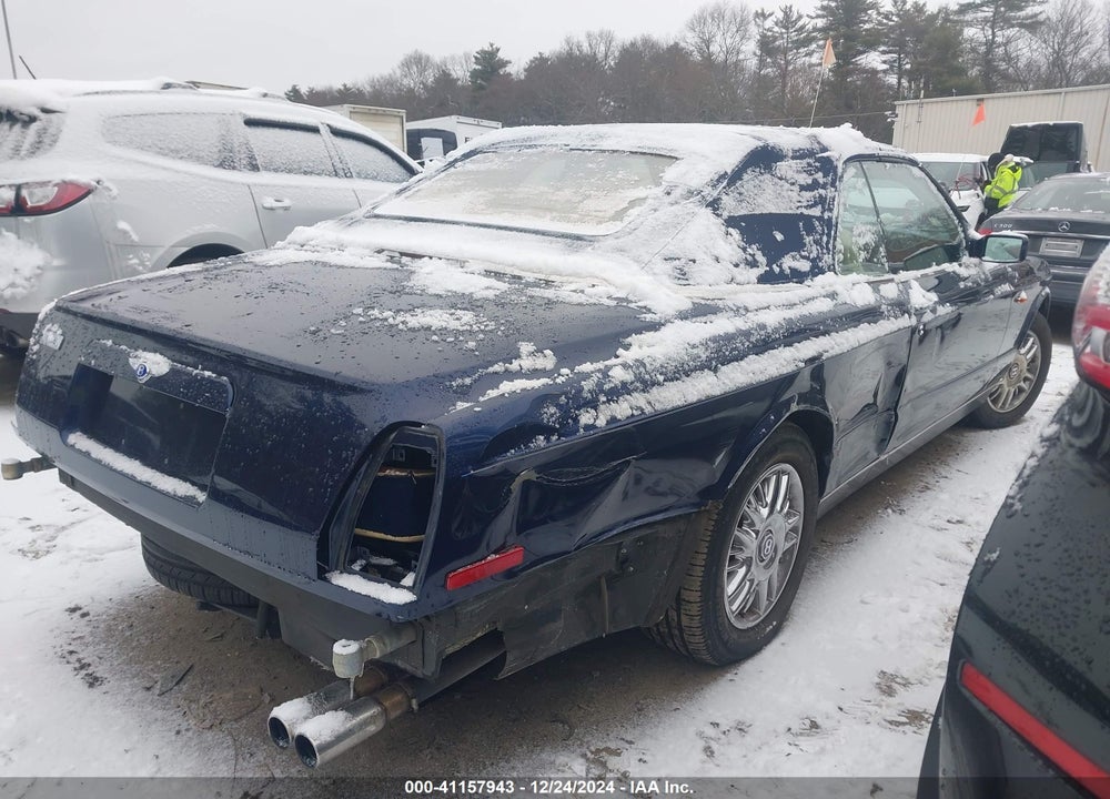 2002 BENTLEY AZURE VIN: SCBZK22E62CX01085