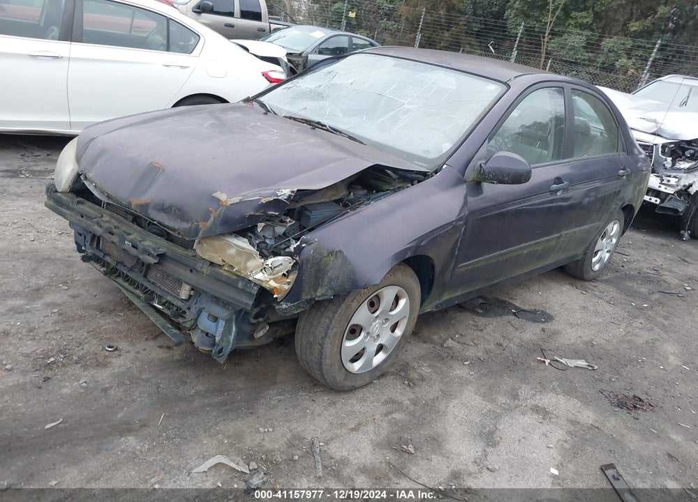 2009 KIA SPECTRA EX VIN: KNAFE221X95603208