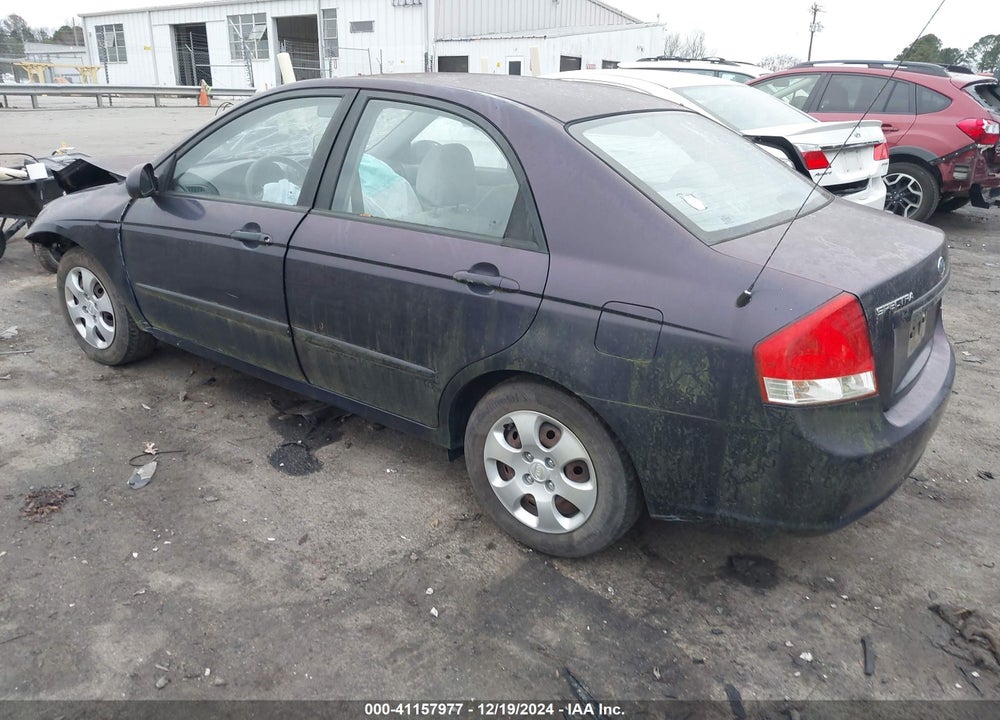 2009 KIA SPECTRA EX VIN: KNAFE221X95603208