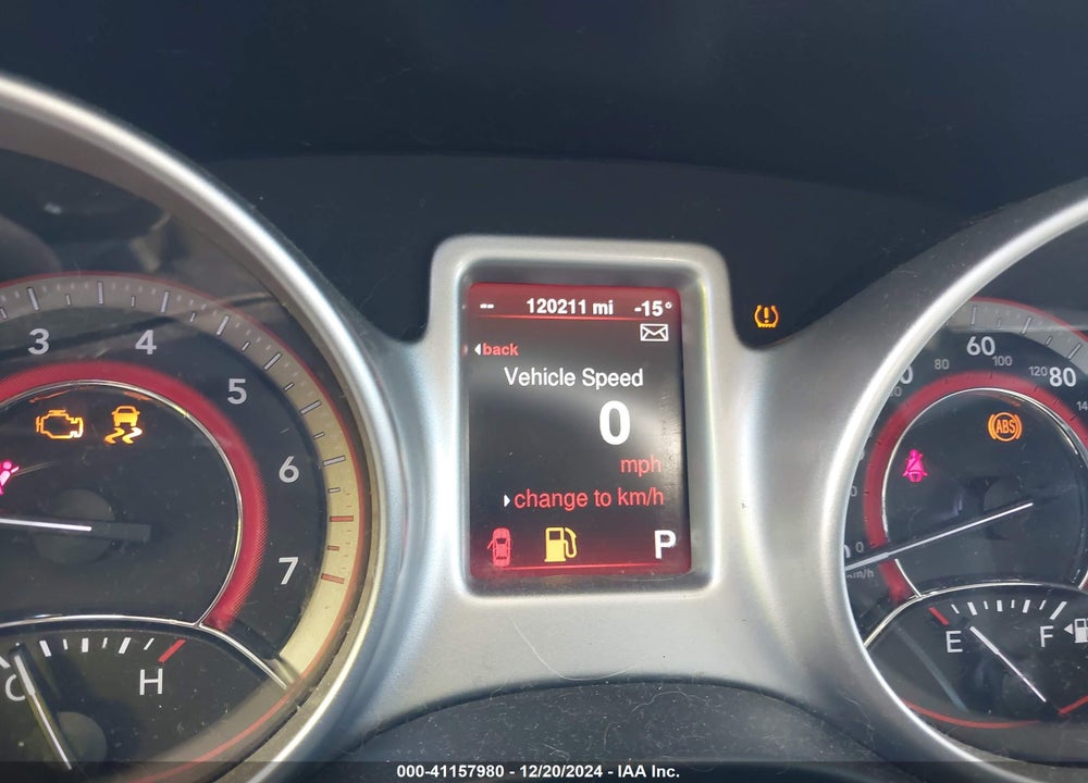2015 DODGE JOURNEY SXT VIN: 3C4PDCBG8FT614319