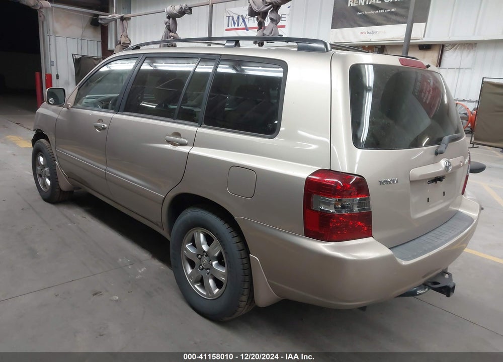 2006 TOYOTA HIGHLANDER VIN: JTEDD21A460153137