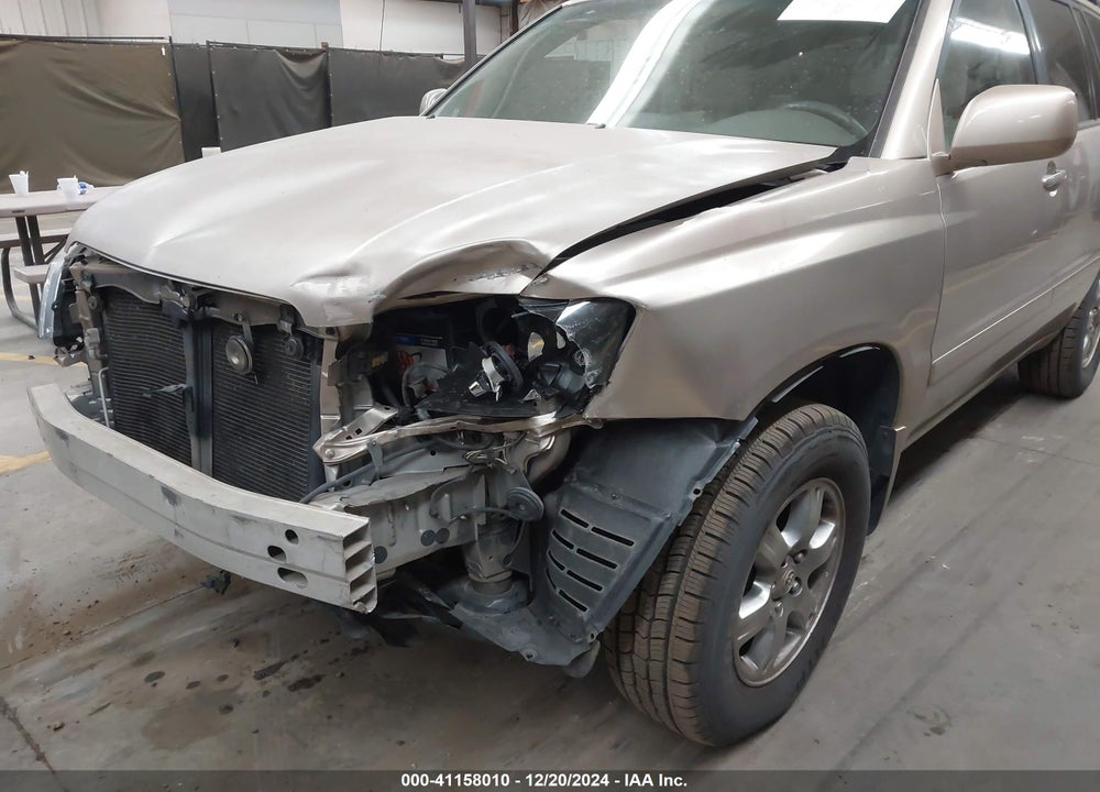 2006 TOYOTA HIGHLANDER VIN: JTEDD21A460153137