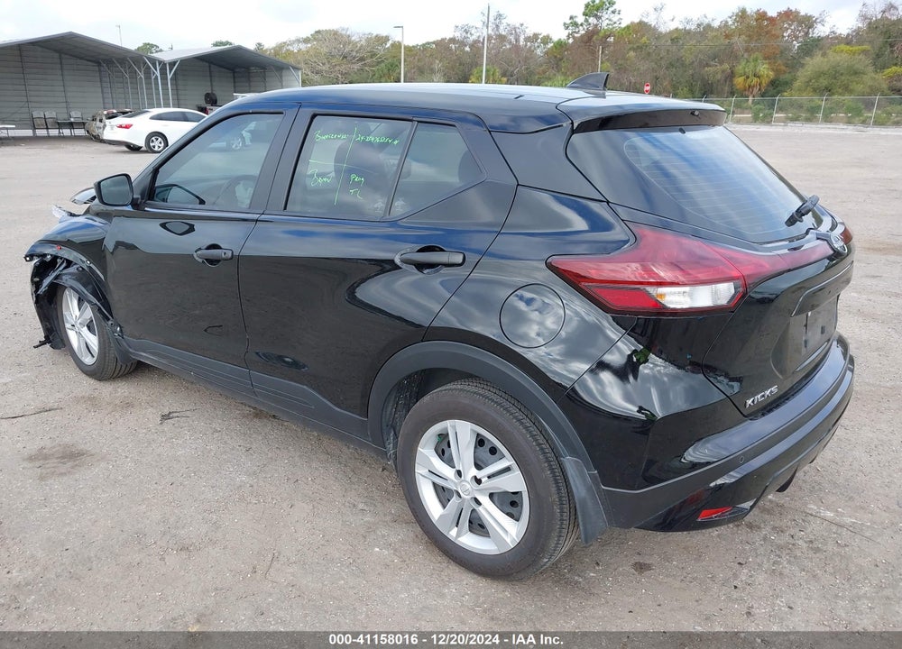 2024 NISSAN KICKS S XTRONIC CVT VIN: 3N1CP5BV1RL555010