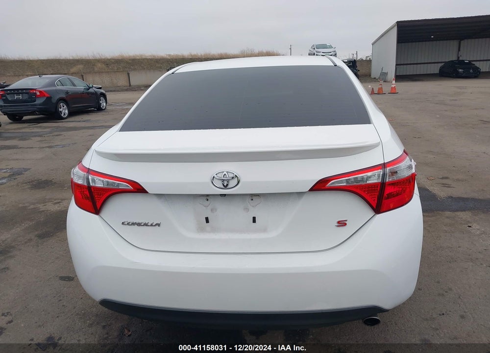 2016 TOYOTA COROLLA S PLUS VIN: 5YFBURHE1GP536859