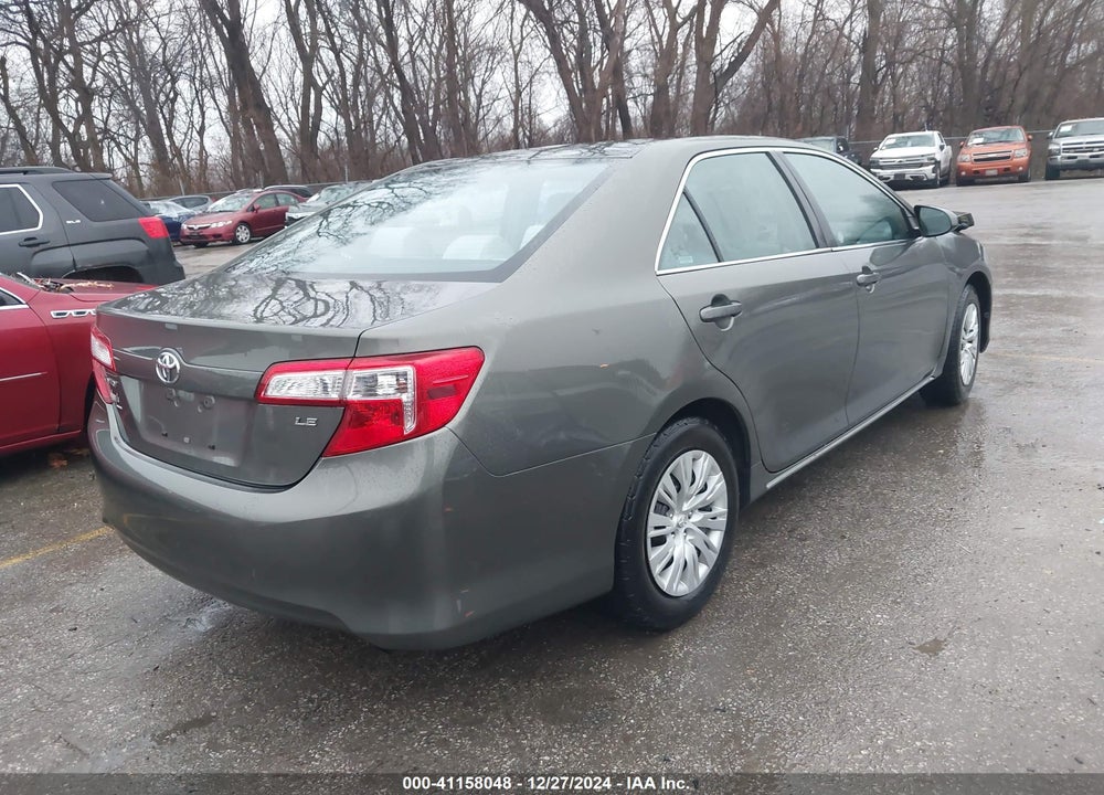 2012 TOYOTA CAMRY LE VIN: 4T1BF1FK8CU568009