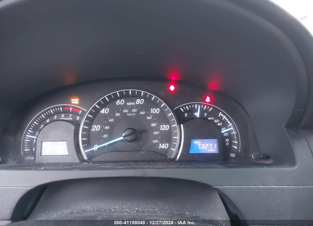 2012 TOYOTA CAMRY LE VIN: 4T1BF1FK8CU568009