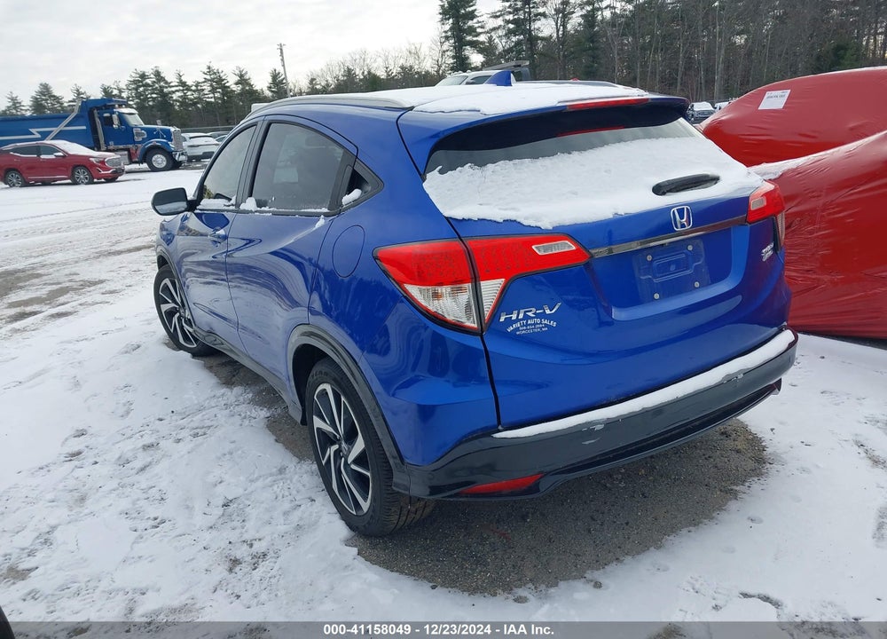 2019 HONDA HR-V SPORT VIN: 3CZRU6H1XKG709653
