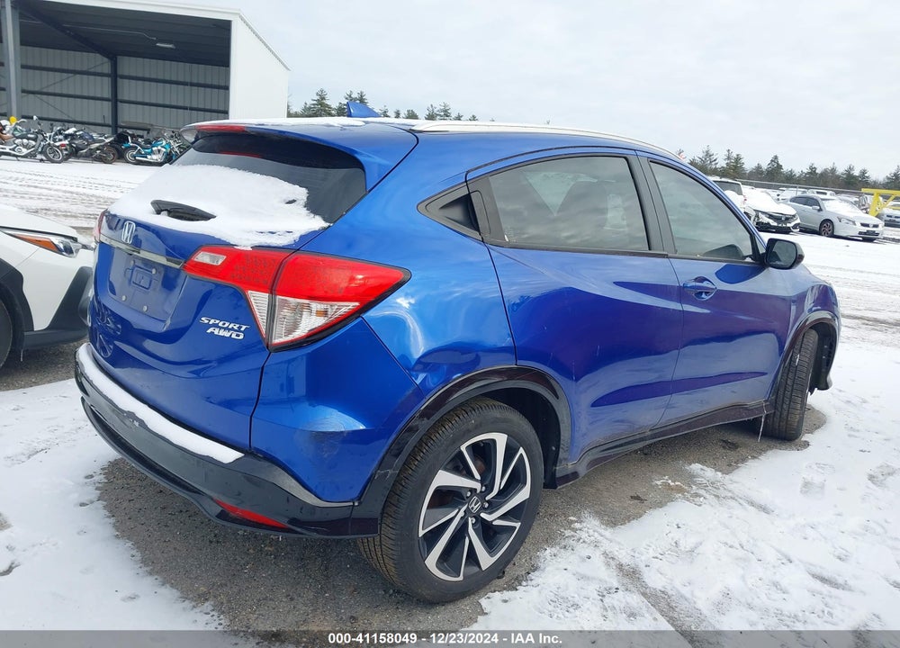 2019 HONDA HR-V SPORT VIN: 3CZRU6H1XKG709653