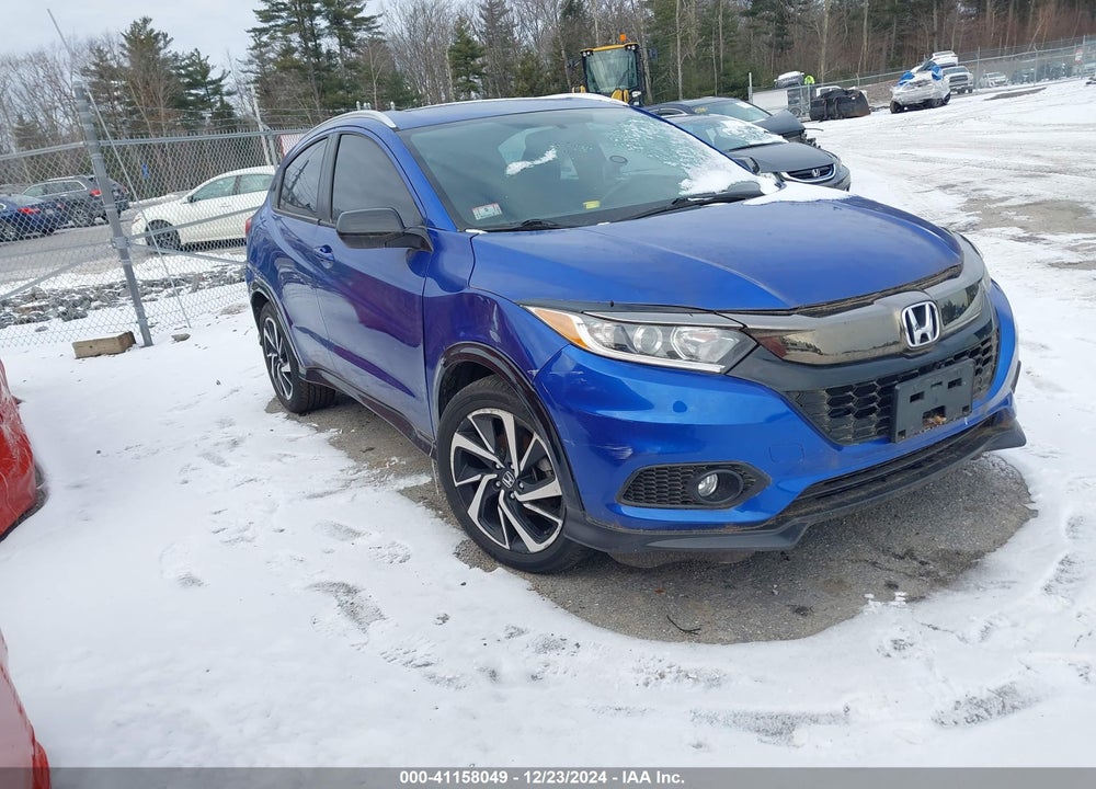 2019 HONDA HR-V SPORT VIN: 3CZRU6H1XKG709653
