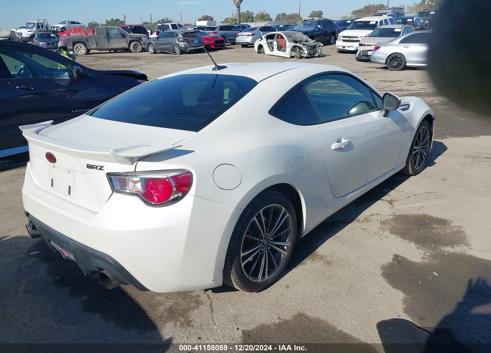2014 SUBARU BRZ LIMITED VIN: JF1ZCAC19E9605345