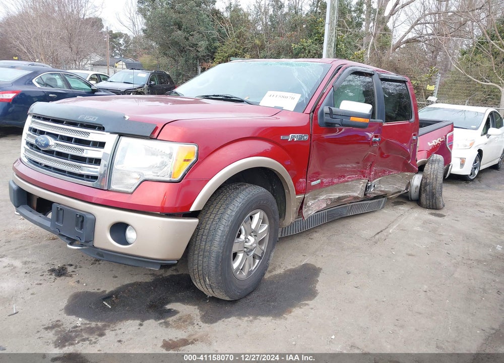 2013 FORD F-150 LARIAT VIN: 1FTFW1ET5DFA43608