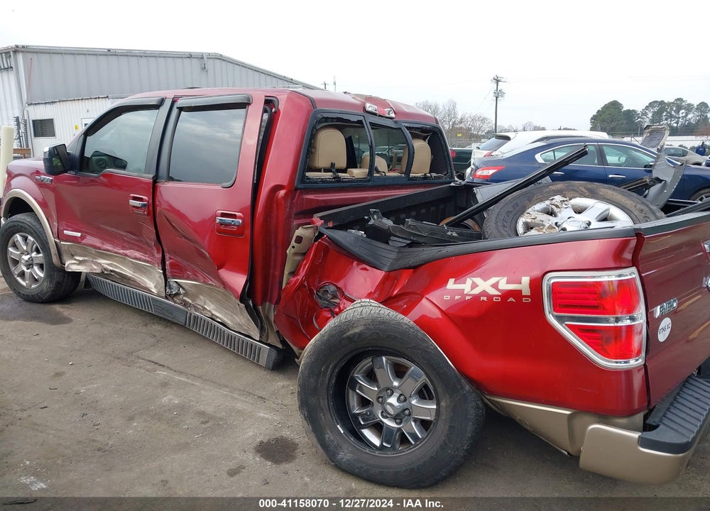 2013 FORD F-150 LARIAT VIN: 1FTFW1ET5DFA43608