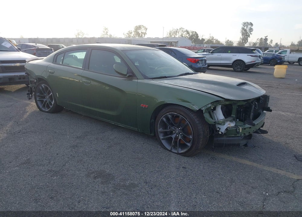 2022 DODGE CHARGER SCAT PACK VIN: 2C3CDXGJ5NH242170