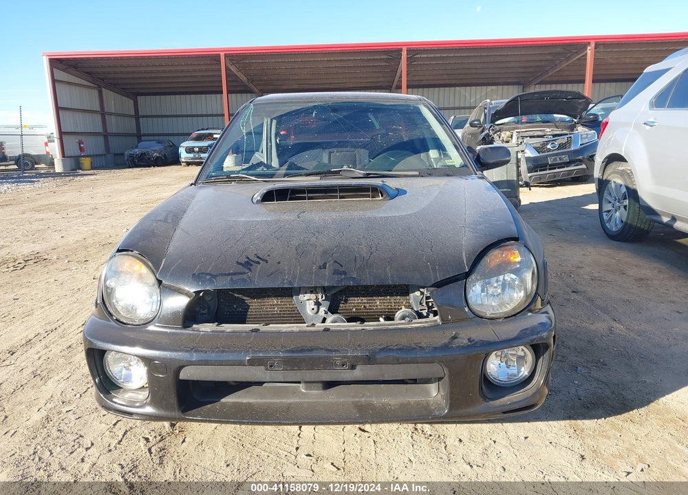 2002 SUBARU IMPREZA WRX VIN: JF1GD29672G512683