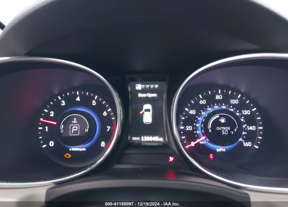 2014 HYUNDAI SANTA FE LIMITED VIN: KM8SRDHF8EU052731