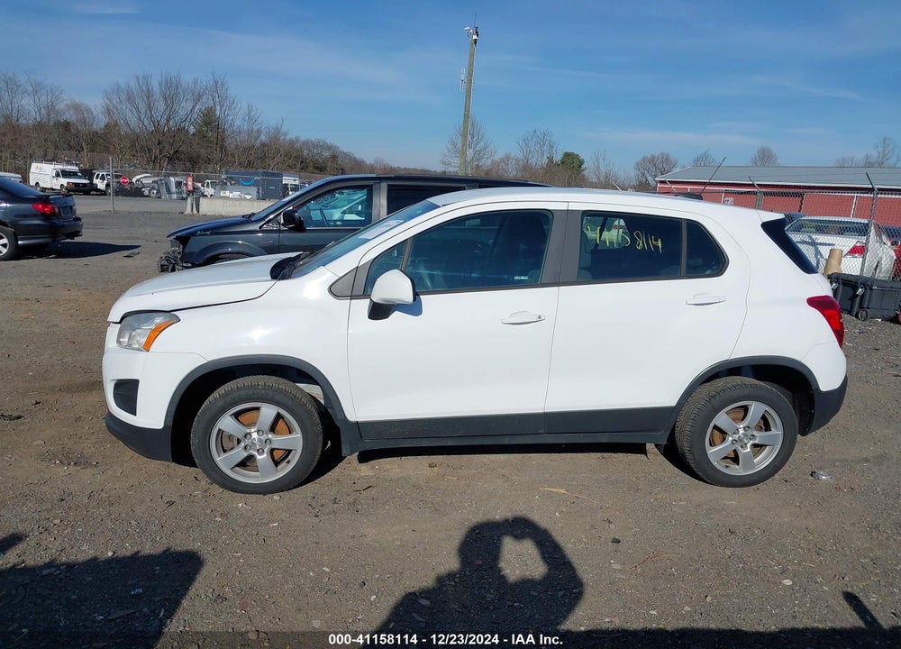2016 CHEVROLET TRAX 1LS VIN: 3GNCJNSB7GL235361