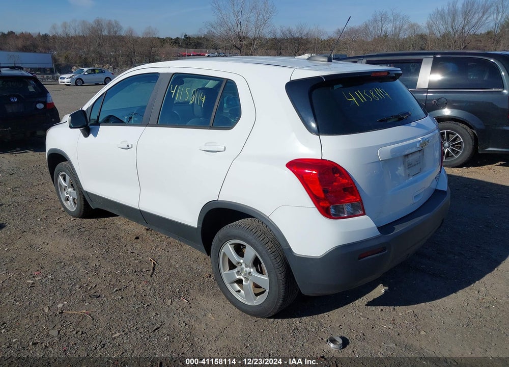 2016 CHEVROLET TRAX 1LS VIN: 3GNCJNSB7GL235361