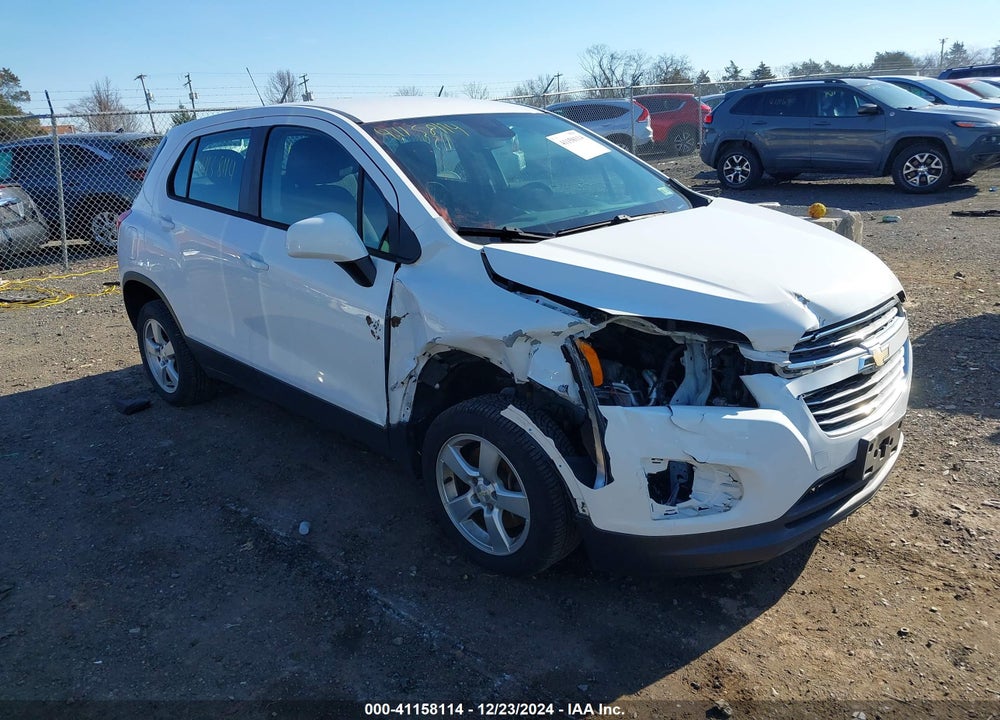 2016 CHEVROLET TRAX 1LS VIN: 3GNCJNSB7GL235361
