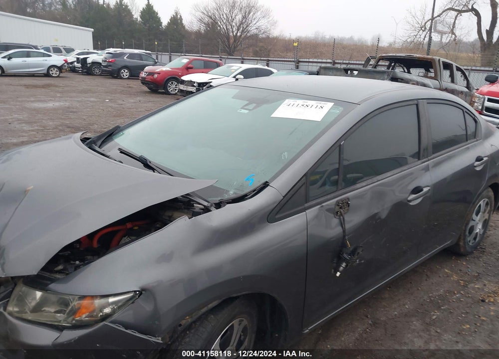 2013 HONDA CIVIC HYBRID VIN: 19XFB4F38DE003982