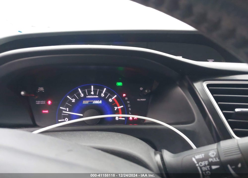 2013 HONDA CIVIC HYBRID VIN: 19XFB4F38DE003982