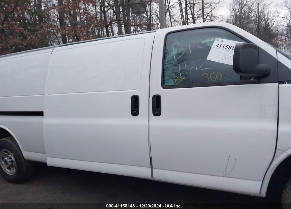 2023 CARGO GMC SAVANA  RWD 2500 EXTENDED WHEELBASE WORK VAN VIN: 1GTW7BFP5P1164094