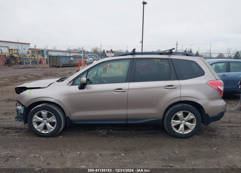 2015 SUBARU FORESTER 2.5I PREMIUM VIN: JF2SJADC1FH506349