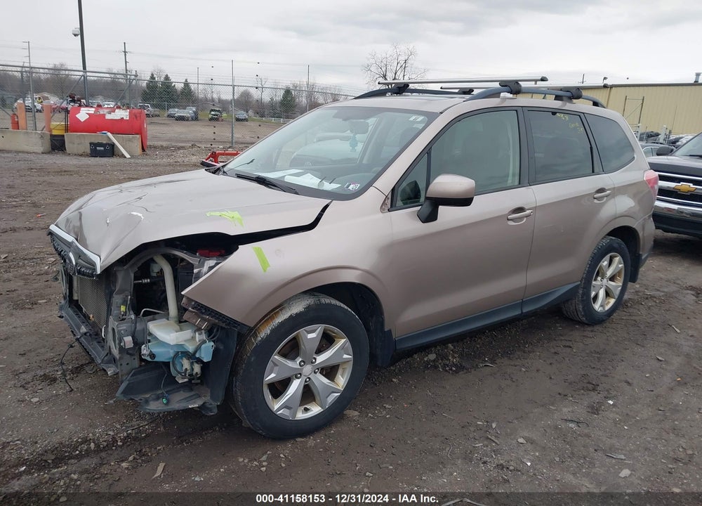 2015 SUBARU FORESTER 2.5I PREMIUM VIN: JF2SJADC1FH506349
