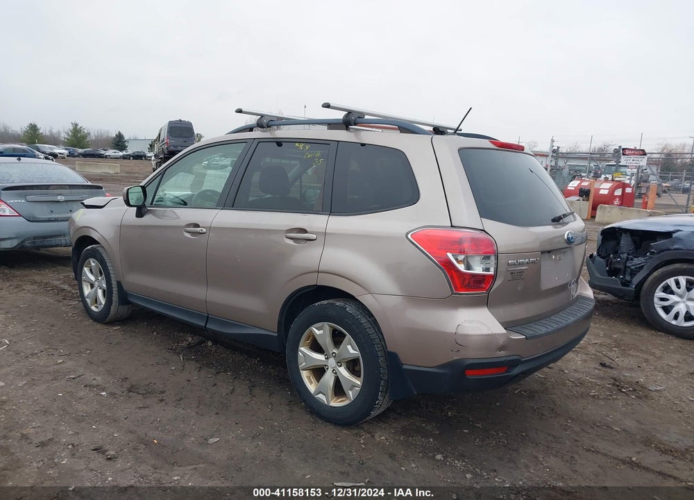 2015 SUBARU FORESTER 2.5I PREMIUM VIN: JF2SJADC1FH506349