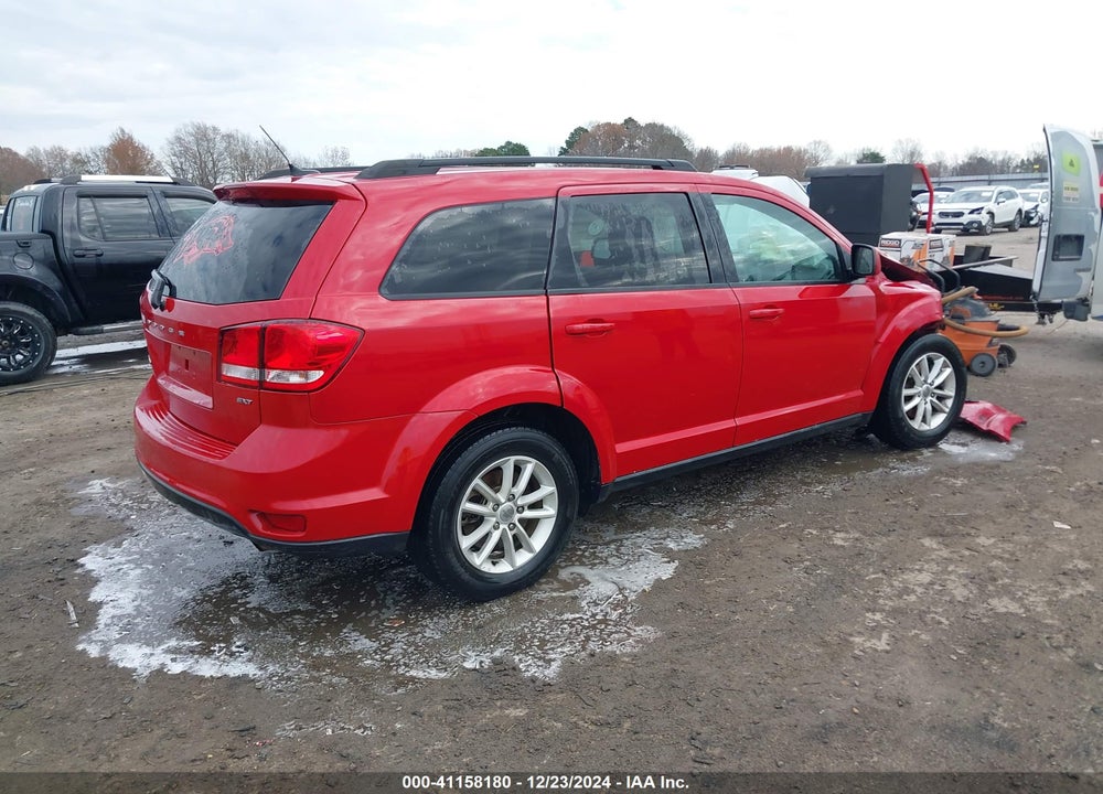 2016 DODGE JOURNEY SXT VIN: 3C4PDCBB1GT202300