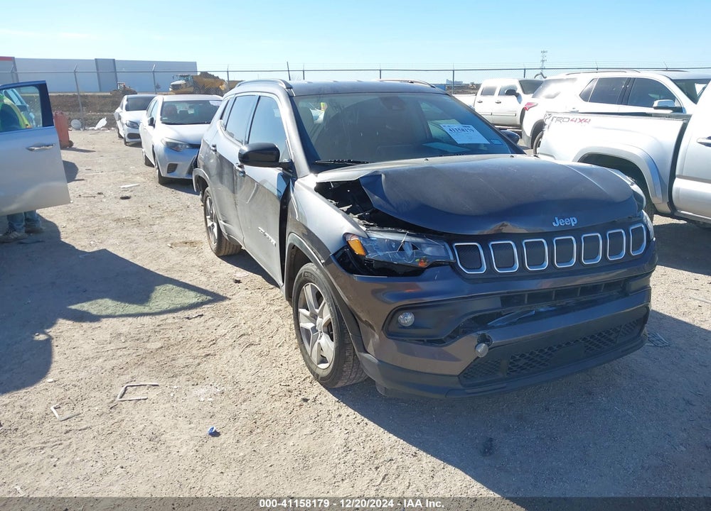 2022 JEEP COMPASS LATITUDE FWD VIN: 3C4NJCBB9NT137192