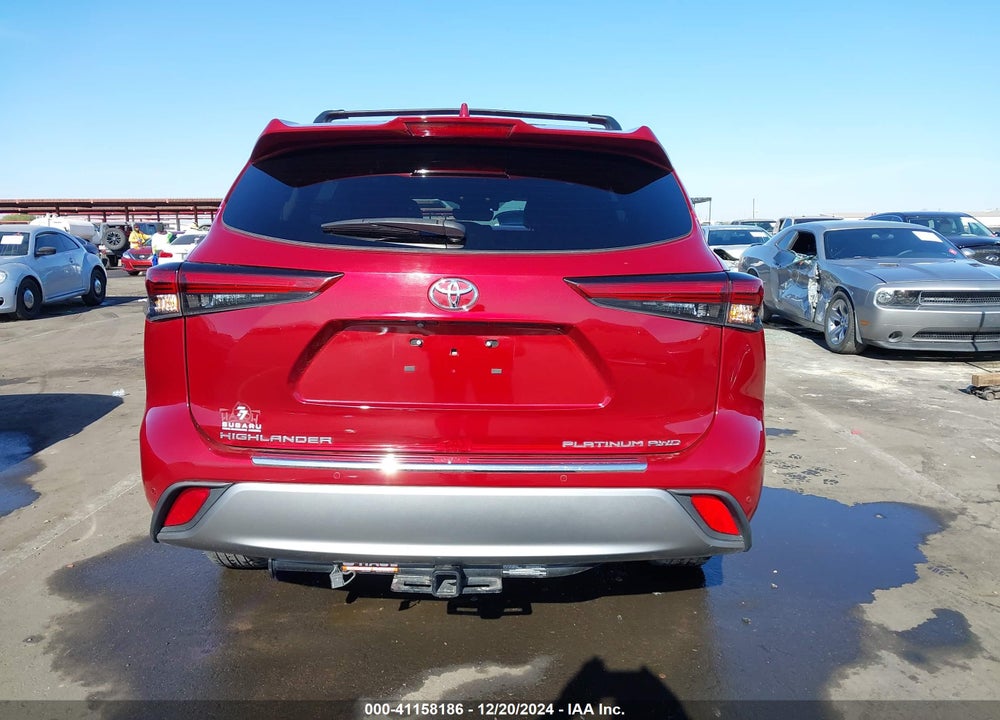 2023 TOYOTA HIGHLANDER PLATINUM VIN: 5TDKDRBHXPS001202