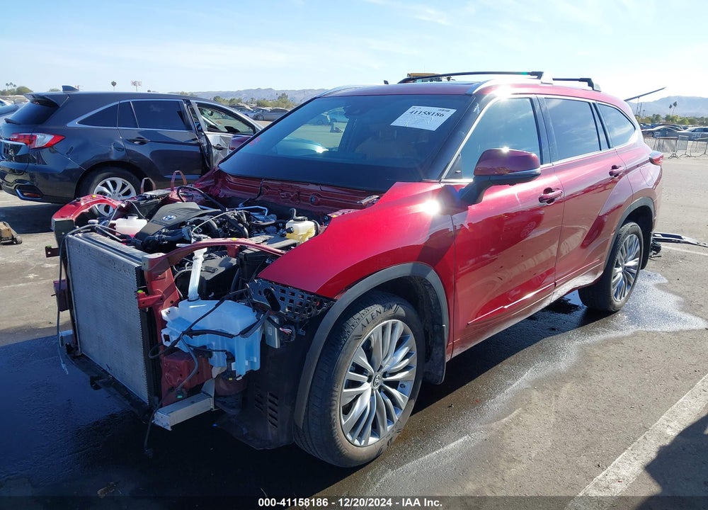 2023 TOYOTA HIGHLANDER PLATINUM VIN: 5TDKDRBHXPS001202