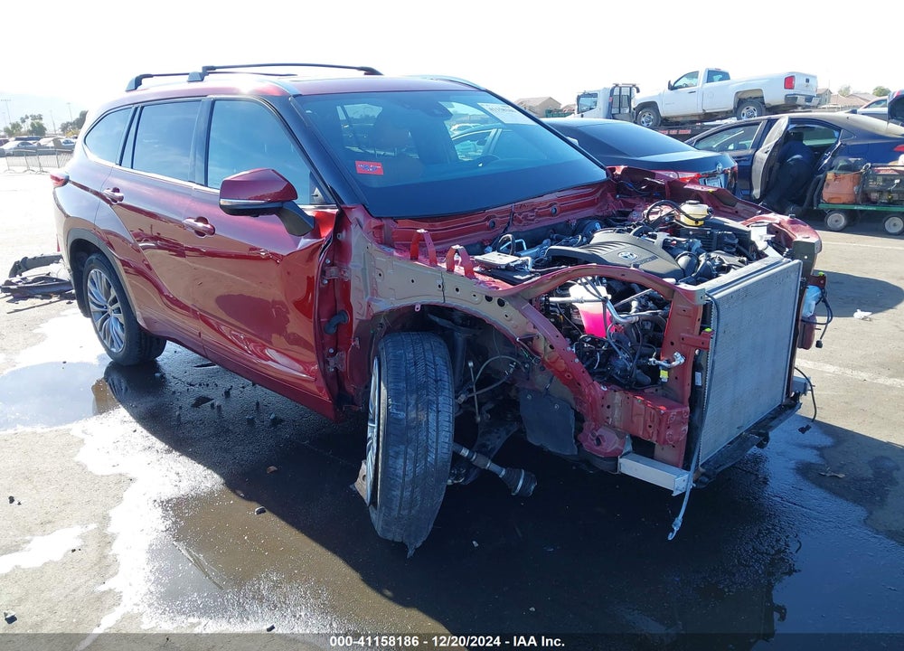 2023 TOYOTA HIGHLANDER PLATINUM VIN: 5TDKDRBHXPS001202